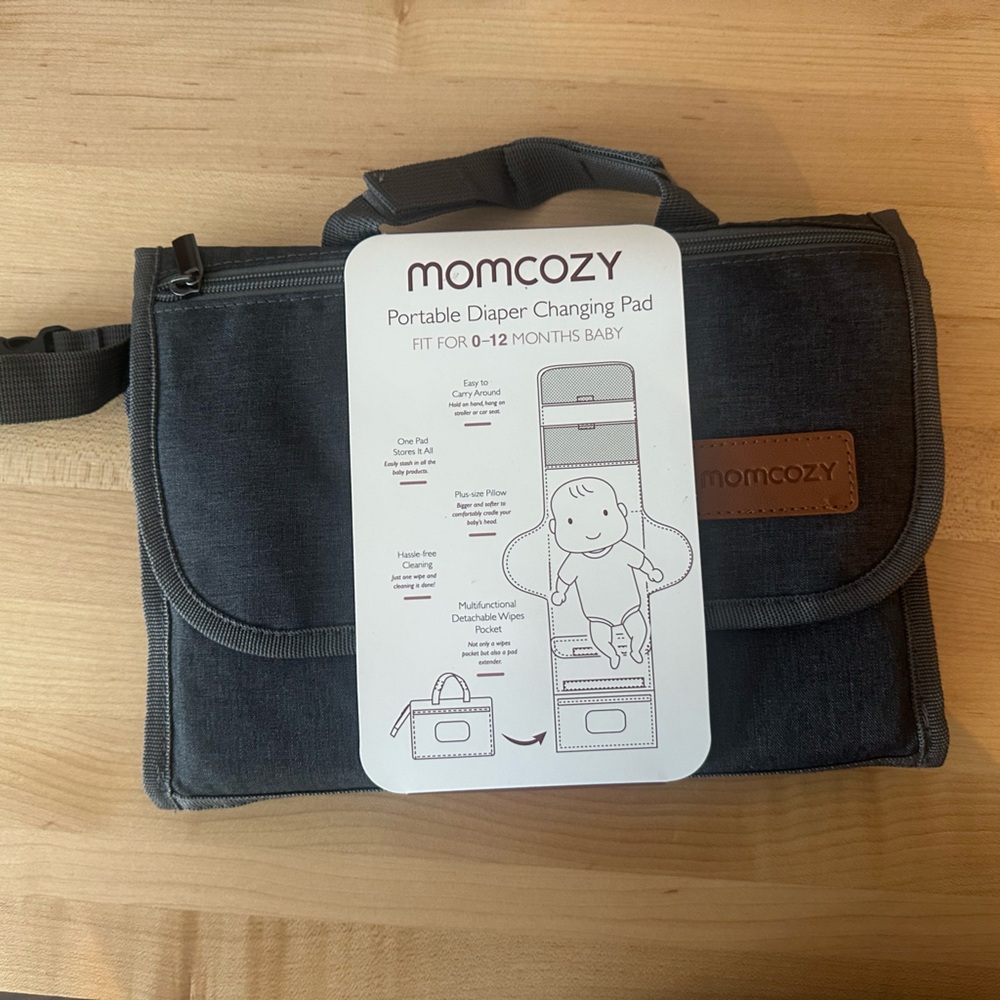 NWT Momcozy Portable Diaper Changing Pad